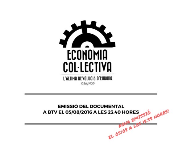 EMISSIÓ DEL DOCUMENTAL EL 05_08_2016 A LES 23.40 HORES A BTV-4